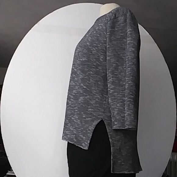 Zara Trafaluc Top Charcoal Striped Heathered - Picture 4 of 10